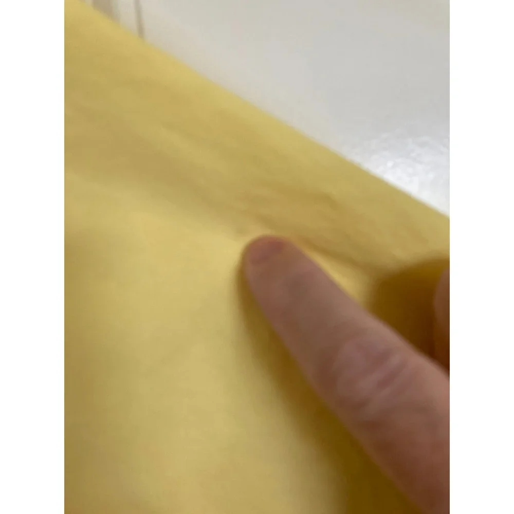 Polo Ralph Lauren Blake‎ Shirt Mens Large Yellow Short Sleeve Cotton Button Down